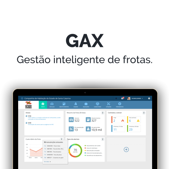 GAX - Gestão inteligente de frotas